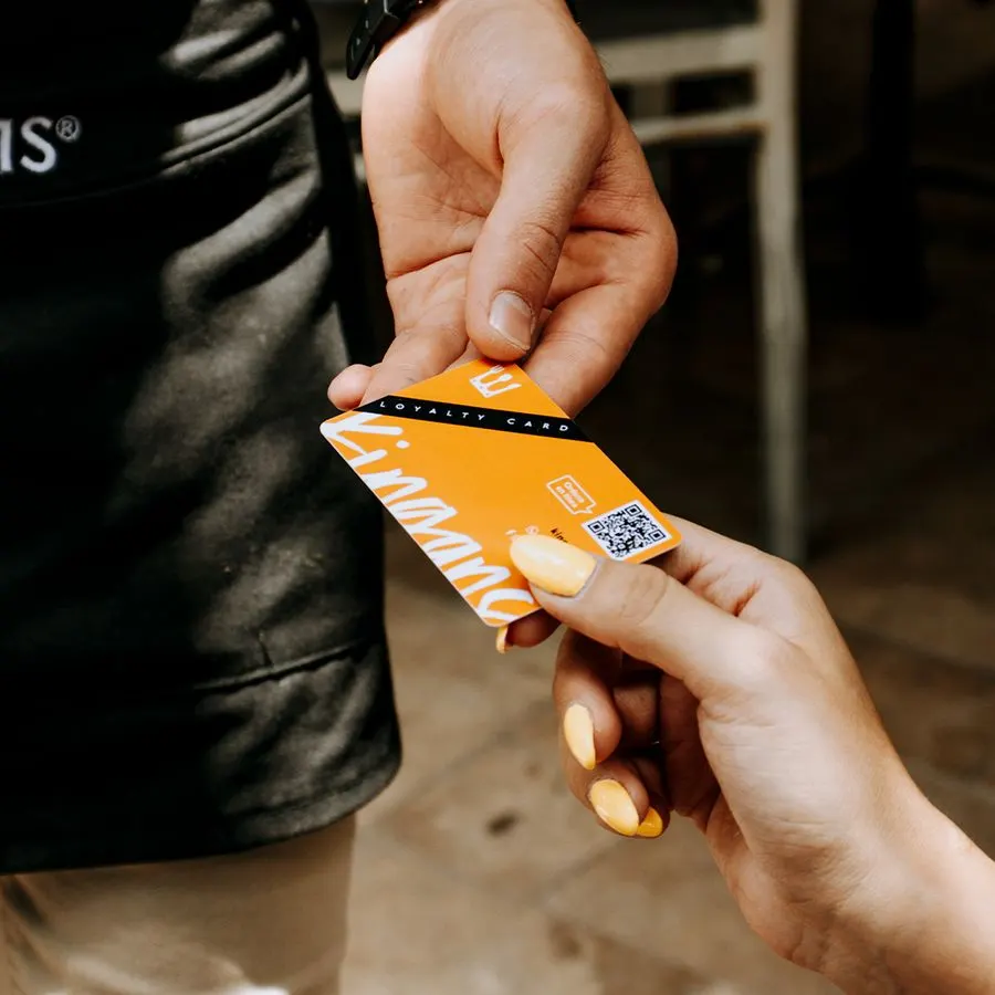 Entrega de una Loyalty Card de Kingans